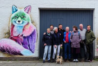 1,5 hour private guided Mural Street Art tour in Arnhem - Entering Arnhem through the Rozet building