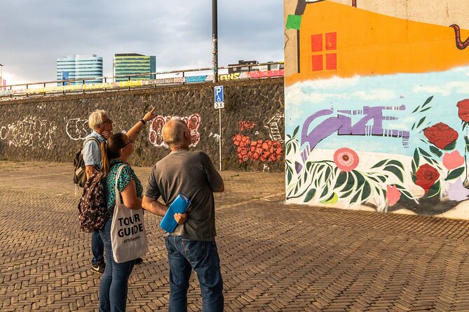 1,5 hour private guided Mural Street Art tour in Arnhem - Along the Rhine: where mural hunting pays off