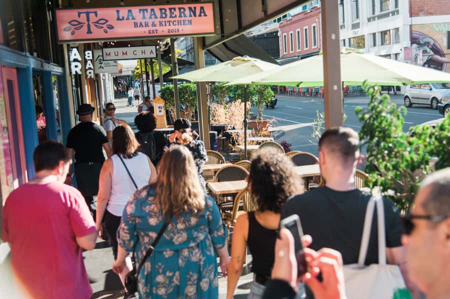 Adelaide: Paint and Palate Street Art Tour - East End streets: where local style sets the tone
