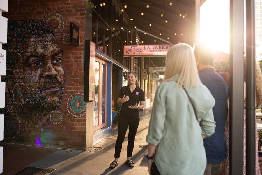 Adelaide: Paint and Palate Street Art Tour - Chinatown sweet stops: food included, and it changes the pace