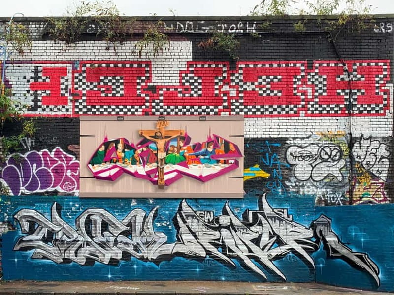 ADVANCED GRAFFITI STREET ART TOUR / SHOREDITCH / EAST LONDON - The 2.5-Hour Flow: What You’ll Do From Start to Finish