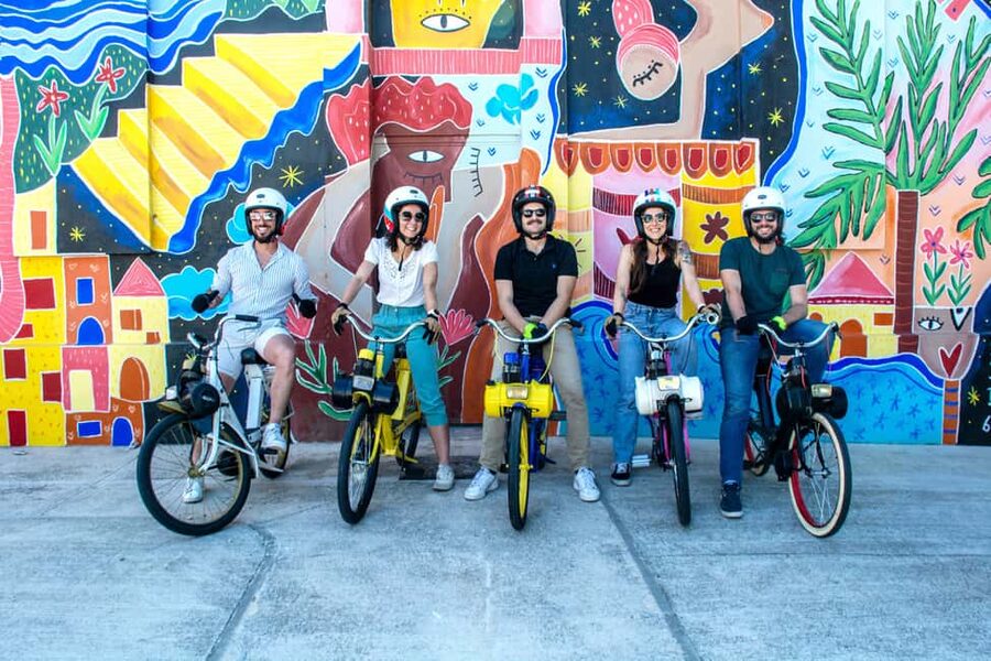 Argelès-sur-Mer: a guided Solex ride to discover street art - What you’ll learn: murals, techniques, and city stories