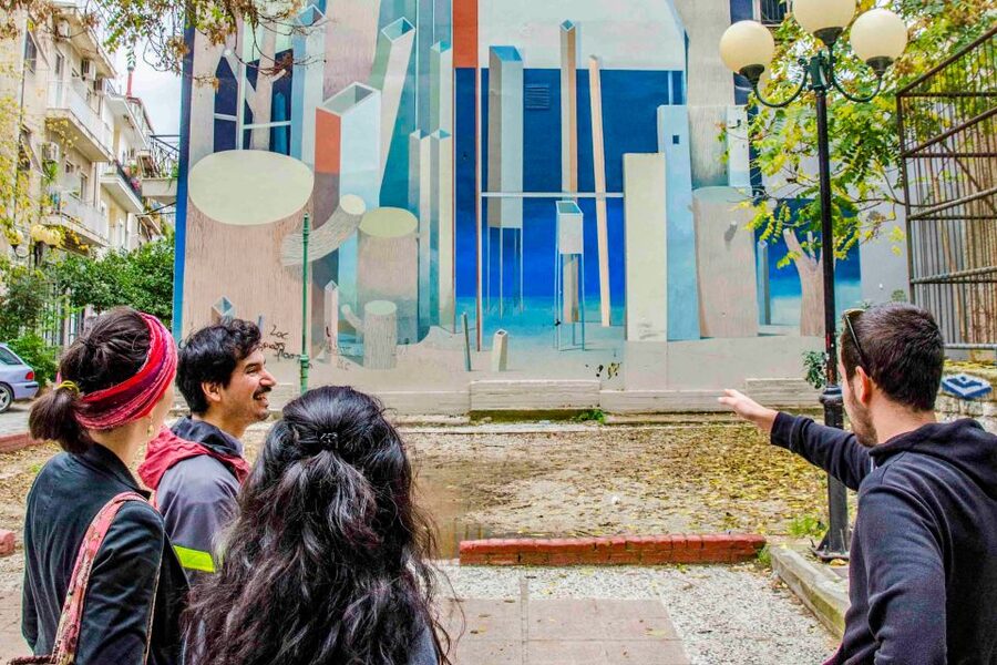Athens: Guided Street Art Walking Tour - Meeting point: getting started near the Association of Greek Archaeologists