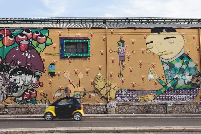 Athens Street Art Walk - Stop 1: Gazi’s Technopolis and the Neighborhood Behind the Walls