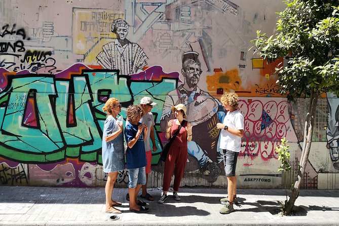 Athens Urban Street Art Tour - Stop 4: Omonoia’s older murals with real staying power (about 20 minutes)