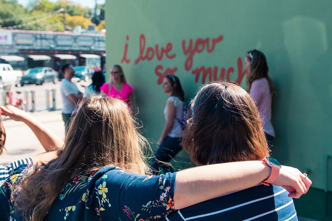 Austin Street Art and Street Food Tour with Local Guide - Mural Stop 2: Greetings from Austin (a wall you can read like a postcard)