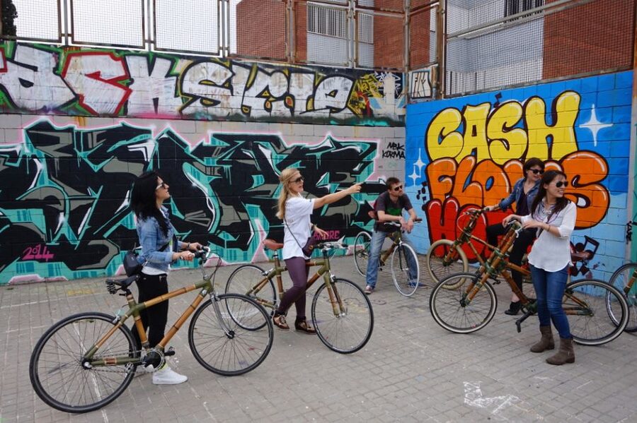 Barcelona: 3.5-Hour Street Art Tour by Bamboo Bike - Key highlights to look for