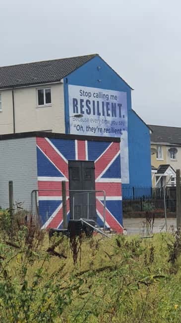 Belfast Troubles : Murals, Street Art, and Peace Wall Tour - Divis Road Sightseeing: Finishing the Story Before You Head Back to the Center