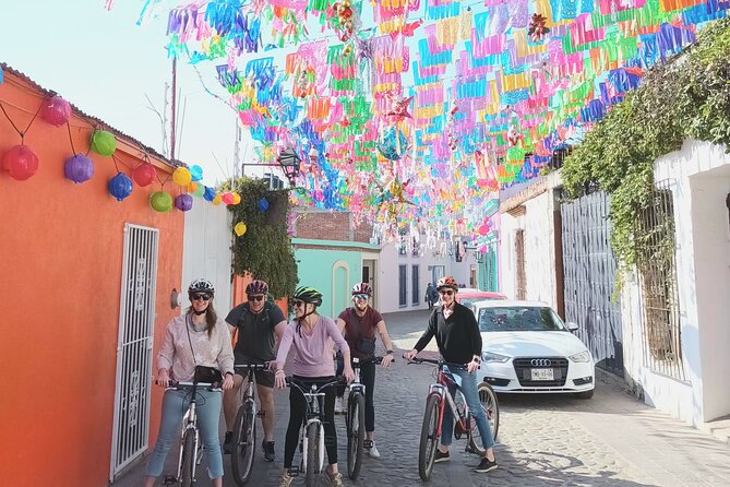 Bicycle Tour through Oaxaca learning about its Urban Art and History - Meeting at Bike & Roadtrips Oaxaca and what the ride feels like