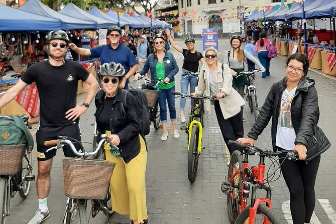 Bike Tour Lima | Ride along Miraflores & Barranco - Parque Kennedy in Miraflores: cats, street food, and local color