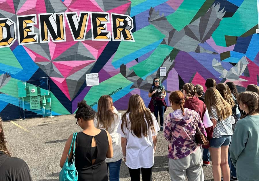 Denver: RiNo Art District Graffiti and Street Art Tour - Starting at the Love This City mural: your RiNo compass