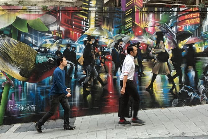 Discover the Best of Hong Kong Street Art - Private tour - Why Hollywood Road is Hong Kong’s street-art hallway