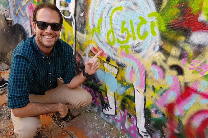Discovering downtown Tel Aviv Street art and ancient Jaffa! - Daniel Rozalis and the Guide Style That Makes It Click