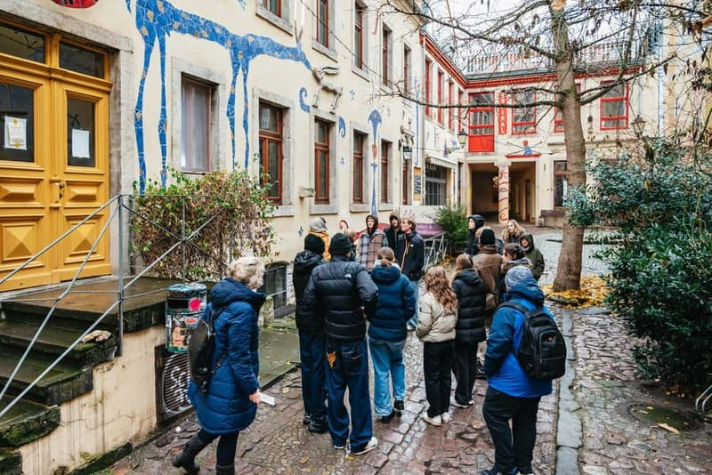 Dresden: Neustadt District Street Art Guided Walking Tour - Meeting at Pfunds Molkerei: starting Neustadt on the right street