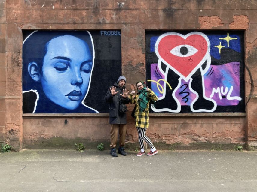 Glasgow: Private Street Art Walking Tour - The 1.5-hour route: where you meet and how the pace feels