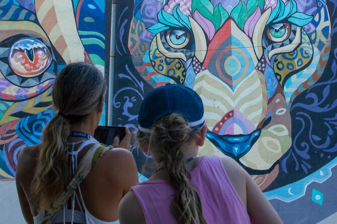 Guided Walking Street Art & Graffiti Tour in Jaco Costa Rica - Stop 3: Downtown Jaco Murals on Commercial Streets