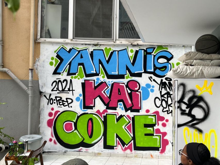 Istanbul: Do Street Art with Local Artists at Home Garden - Tips so your tag comes out better