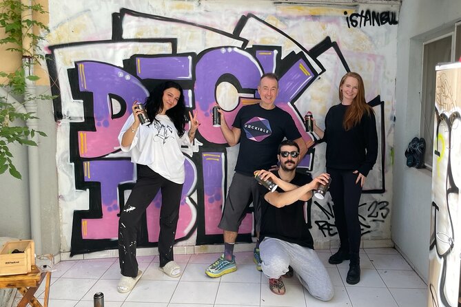 Istanbul Street Art Experience with Local Artists at Home Garden - Practice on Paper Before the Wall
