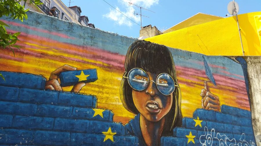 Lisbon: Street Art and Historical Walking Tour - Graça’s street art walk: spotting the artists and the ideas behind them