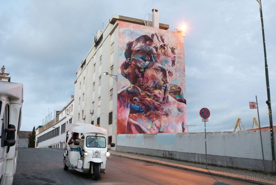 Lisbon: Street Art TukTuk Tour - Baixa de Lisboa: Your Orientation Plus the First Mural Moments