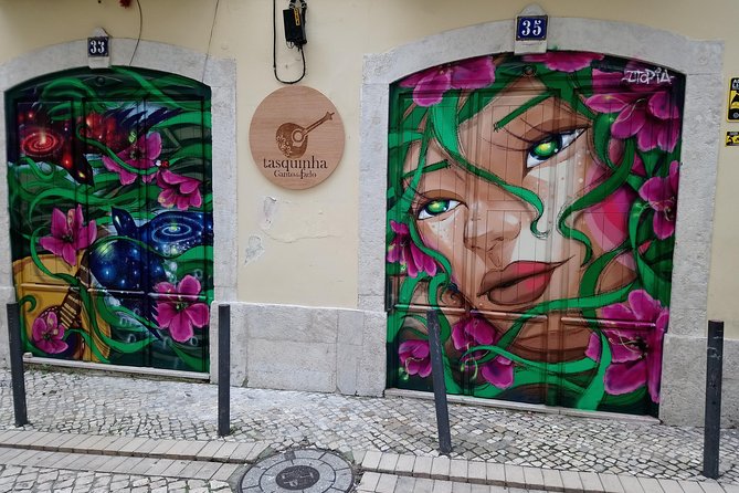 Lisbon Street Art Walk - Stop 2: Praça Dom Pedro IV and the Baixa Chiado passage