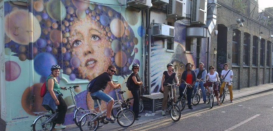London: Street Art Bike Tour - Why a bike tour beats walking for East London street art