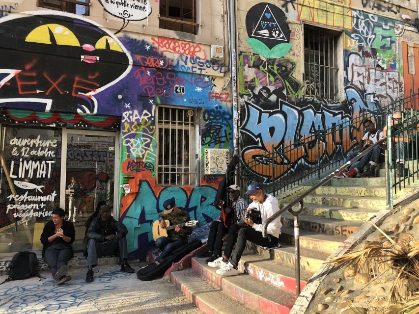 Marseille: Street Art Walking Tour and Local Drink - Seeing technique, not just style