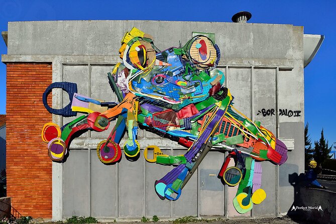 Mon Ami Maravilha - Lisbon Street Art Private Tuk Tuk Tour - Armazéns Abel Pereira da Fonseca: warehouse walls and modern creators