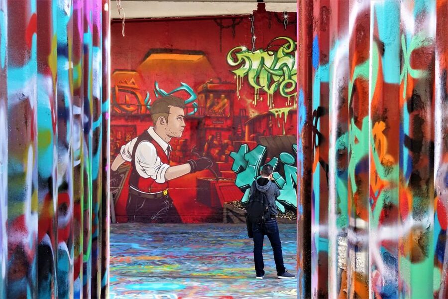 Paris: Street Art Open-Air Museum Bike Tour - 40-Meter Frescoes: Why Scale Changes How You See Street Art