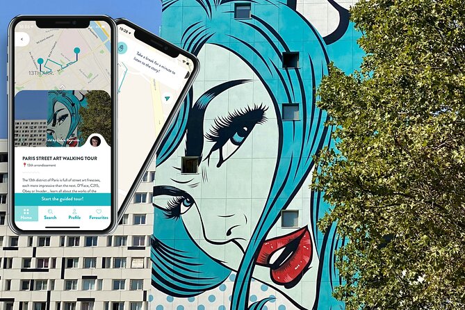Paris Street Art, smartphone audioguided tour - Starting at the 13th arrondissement town hall: phone setup and wayfinding