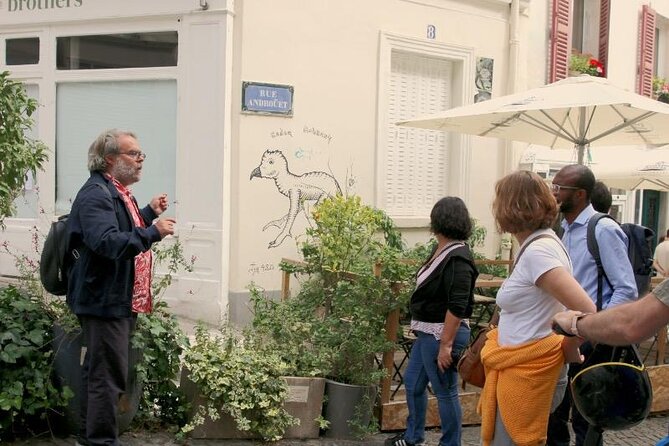 Paris: Street Art Tour with a Street Artist Guide - Montmartre’s artist addresses and the walls that changed