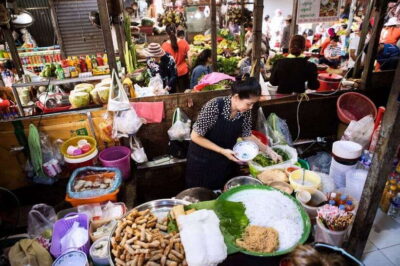 Phnom Penh | Food & Street Art Half Day Tour by Tuk Tuk - Street art in back alleys: how the murals say more than they paint