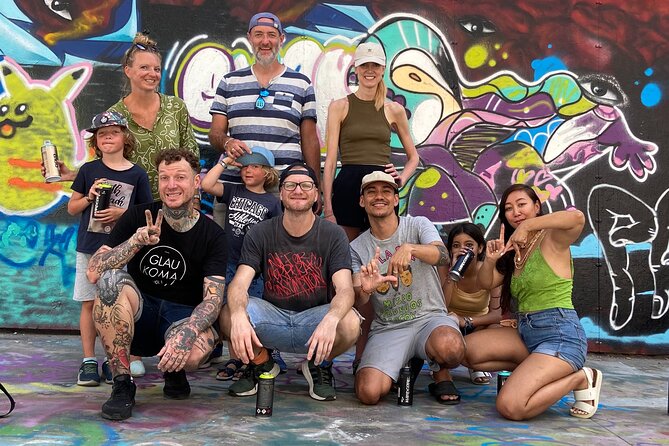 Private Barcelona Street Art Workshop with a Street Artist - Jardins de les Tres Xemeneies: Where Your Mural Moment Happens
