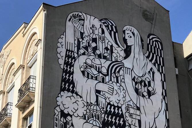 Private Belgrade Street Art and Adventures Walking Tour - Stop 2: Karađorđeva 31 and a 2008 mural with deep references