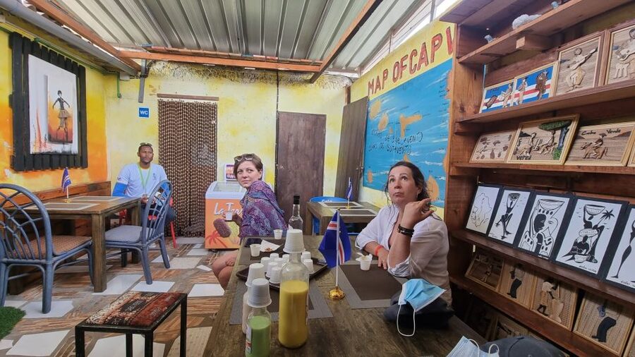 Sal island: Santa Maria city tour, street art and tapas - Historical monuments, old utensils, and the city view