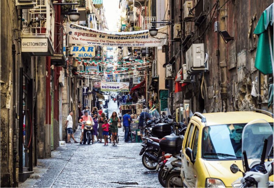 Spanish Streets - Maradona Street Art & Murals - Entering Naples the hard-to-find way (and why that matters)