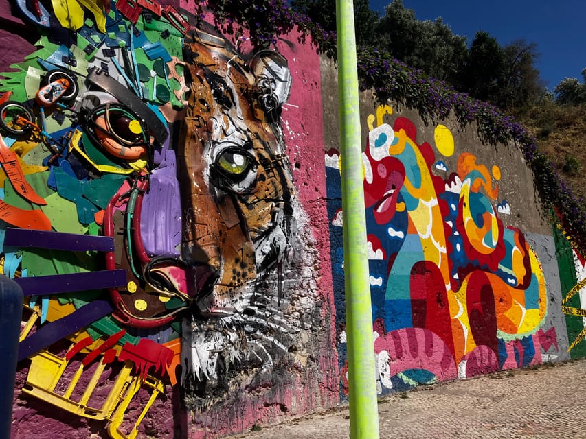 Street Art Lisbon: Tuk Tuk Tour - Miradouro da Senhora do Monte: big views between street-art stops