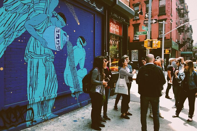 Street art tour at Soho - Starting where SoHo energy turns into art: Broadway-Lafayette