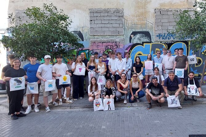 Street Art Tour & Graffiti Painting Workshop in Athens - What You Take Home: A Tote Bag That Actually Feels Like Athens