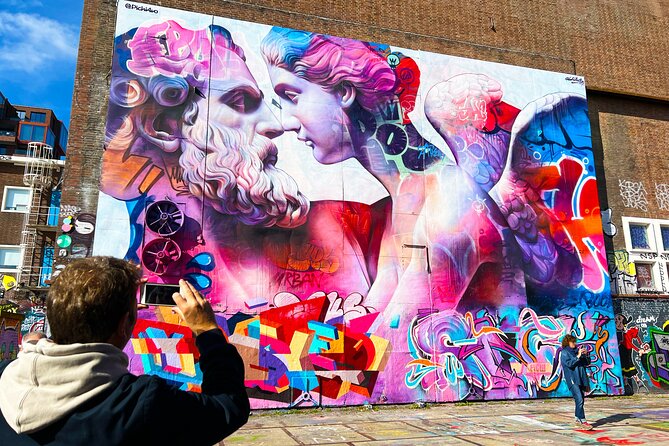 Street Art Walking Tour, private local Dutch guide - Amsterdam Central Station’s hidden Street Art Frankey sculpture