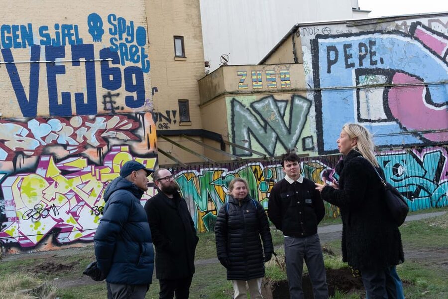 The Nørrebro Street Art & Food Tour - Bananna Park: Street Art Inside an Urban Park You Can Actually Use