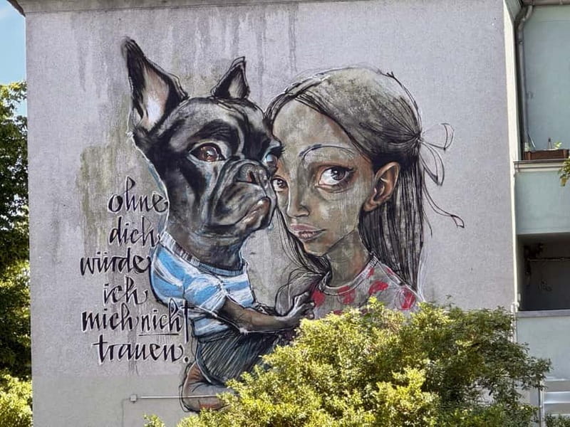The second street art guided tour of Ehrenfeld - Starting at Ehrenfeld Station, right by Backwerk