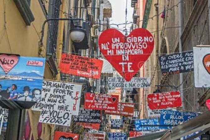 The Spanish Quarters, Street Art and Local Market Tour in Naples - Quartieri Spagnoli: Maradona murals, hanging linens, and street-level Naples