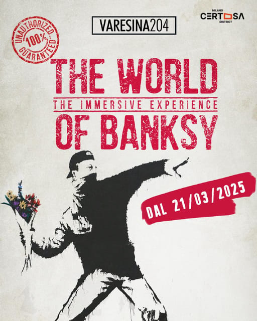 THE WORLD OF BANKSY. THE IMMERSIVE EXPERIENCE - MILANO VARESINA 204 - How the exhibition is organized: your self-paced route through the works