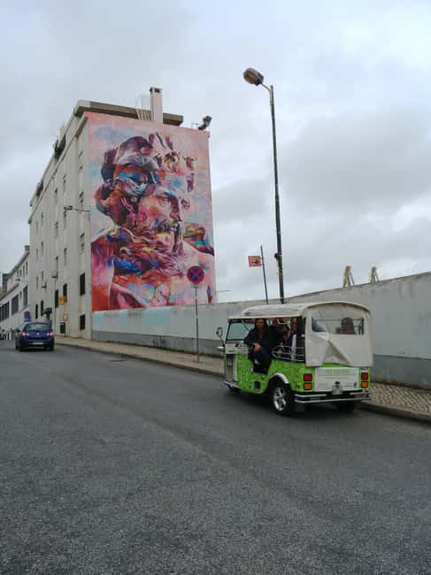 Tuk Tuk Lisbon: Street Art 2-Hour - Key things to know before you go