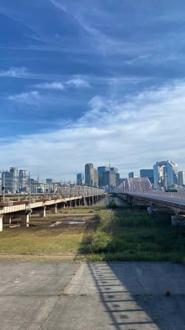 Urban Canvas: Osaka Street Art Bike Tour - Getting started near Tenmabashi Station and learning the rhythm