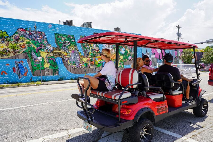 Wynwood Art District 1-Hour Wynwood Buggies Street Art Tour - What the one-hour format really gets you